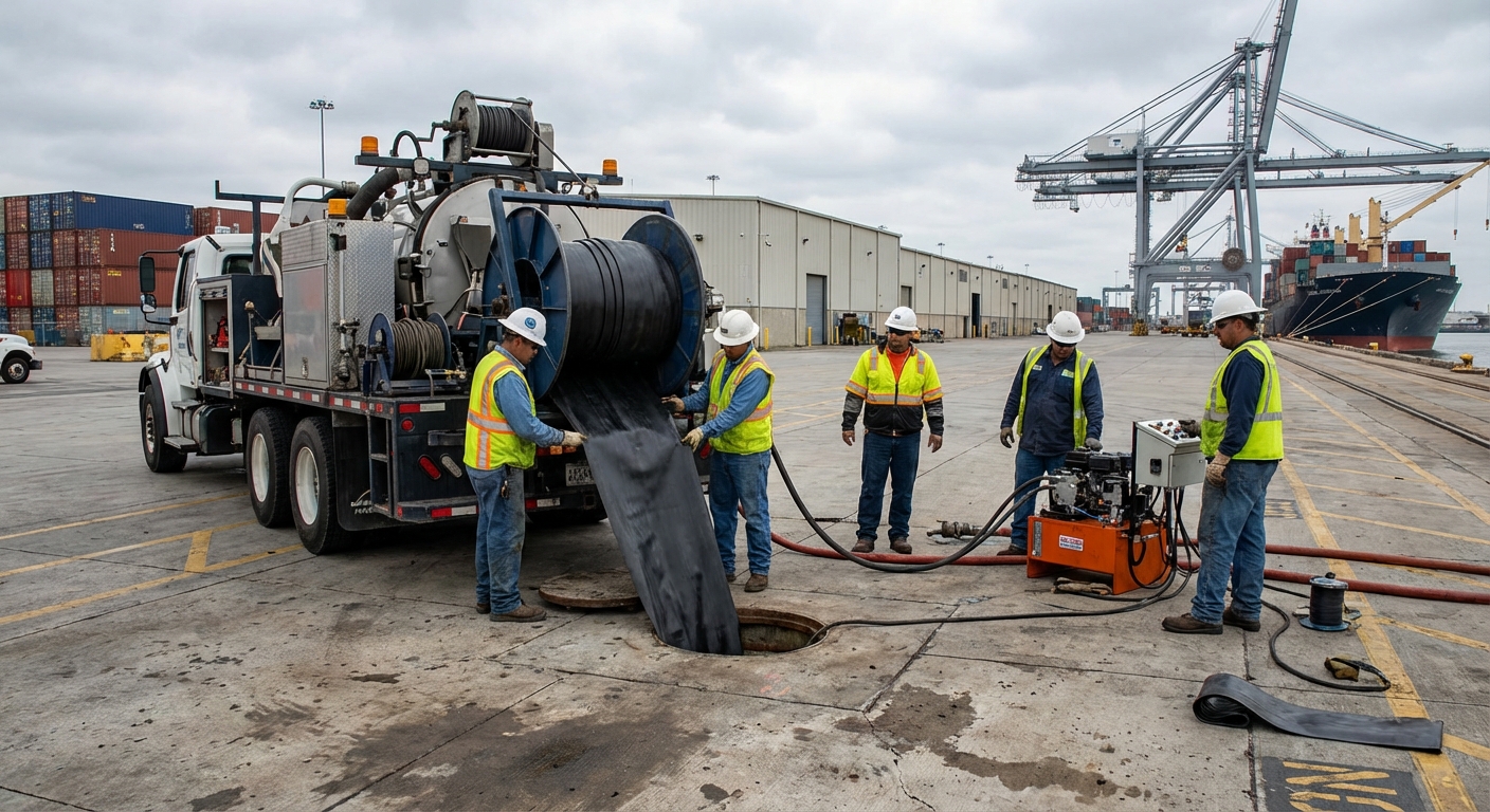 Trenchless CIPP Installation